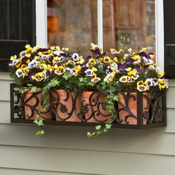French Quarter Cast Aluminum Window Box